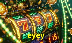 Una escena digital vívida inspirada en casino con eyey mostrado prominentemente, luces brillantes, fichas, cartas y acentos dorados.