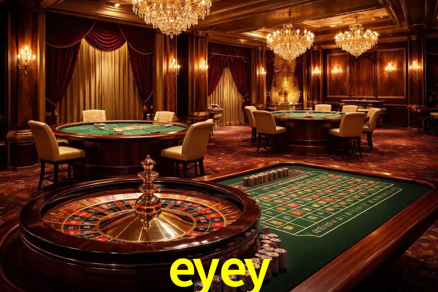 Una escena premium de mesa de casino en vivo con cartas, elementos de ruleta y un ambiente pulido de estudio de transmisión.